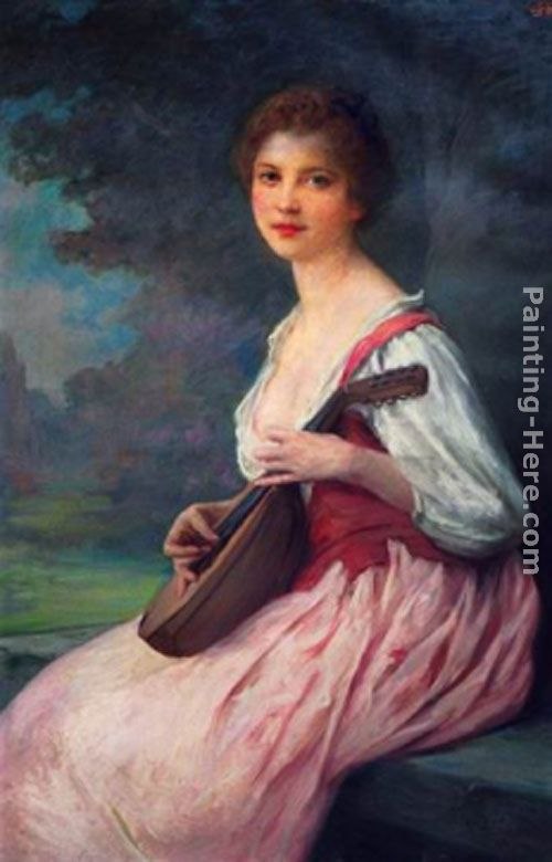 Charles Amable Lenoir La mandoline
